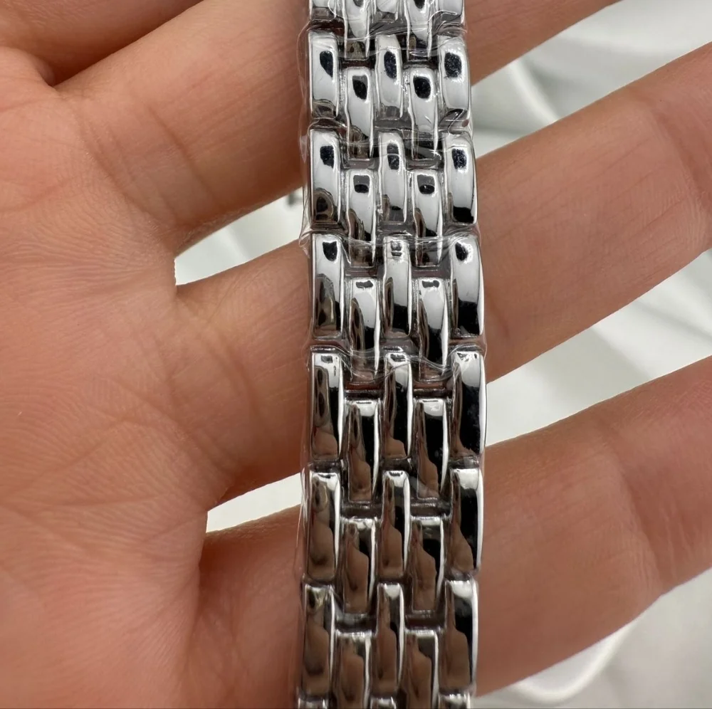 Panthere Classic Silver Watch with Crystal Accents - Picture 7 of 8